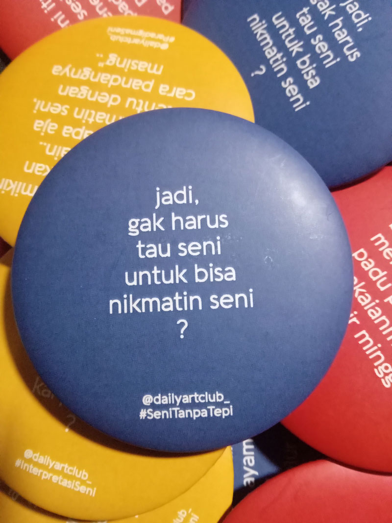 Pin DAC - Seni Tanpa Tepi